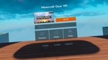 Minecraft: Gear VR Edition วางขายผ่าน Oculus Store แล้วนะ