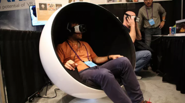 Telepod เก้าอี้ระบบสั่น เพื่อเสริมความสามารถของ VR