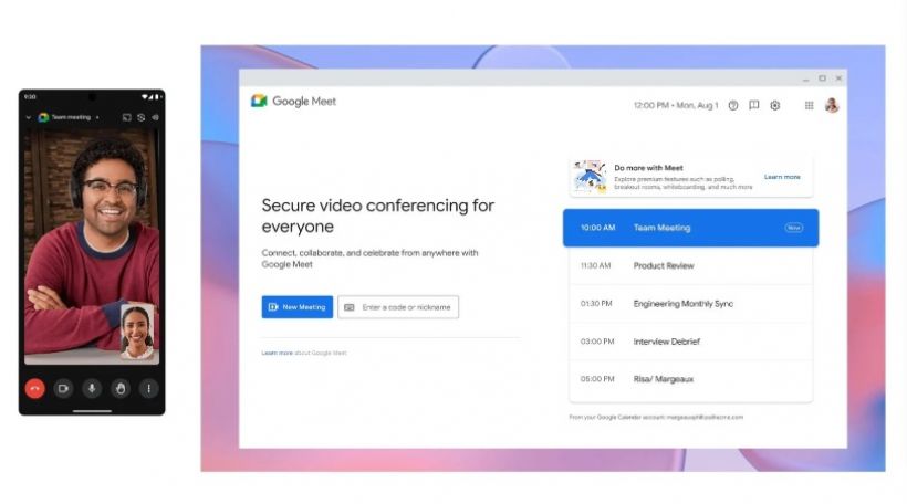 Google Meet ปล่อยฟีเจอร์สลับอุปกรณ์ขณะประชุม
