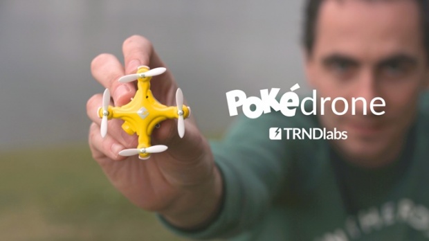 Pokédrone โดรนจิ๋วสุดเจ๋ง ที่ไล่จับโปเกมอนได้แม้ในที่ยากจะเข้าถึง