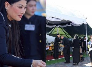 เจ้าฟ้าสิริวัณณวรีฯ พระราชทานโบว์ดำแก่พสกนิกรถวายความอาลัยพระพันปีหลวง