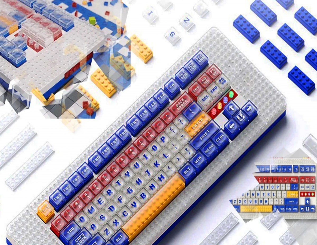 คีย์บอร์ดตัวต่อ LEGO? ปรับแต่งได้อิสระถูกใจสาย Custom!