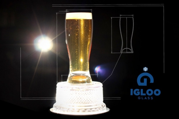 น้ำแข็งหลบไป Igloo Glass แก้วที่จะทำให้เบียร์เย็นตลอดเวลา