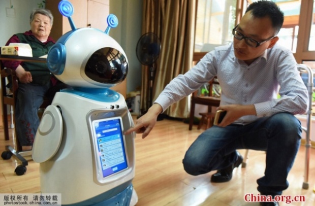 สุดเจ๋ง!!“หุ่นยนต์พยาบาล” ช่วยดูแลผู้สูงอายุ